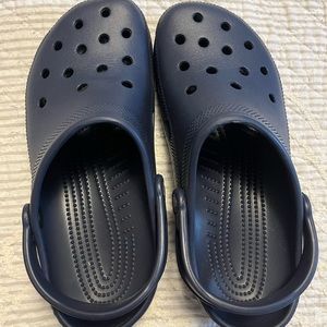 Navy Blue Crocs